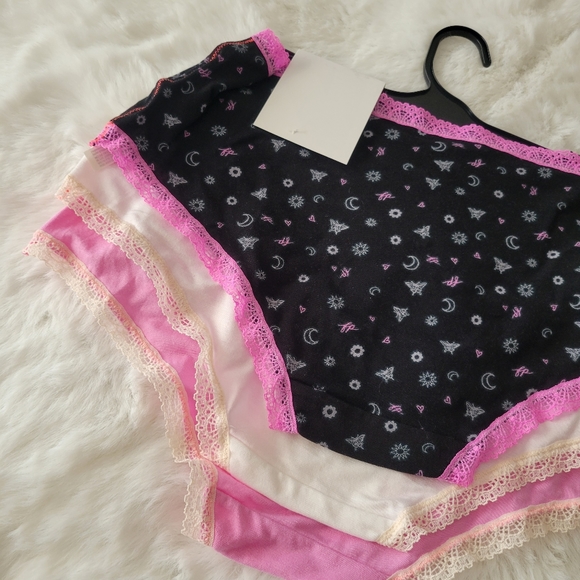 🌺FREE PEOPLE BRAND NEW 3-PACK LOW-RISE HIPSTER SIZE L - Picture 13 of 15